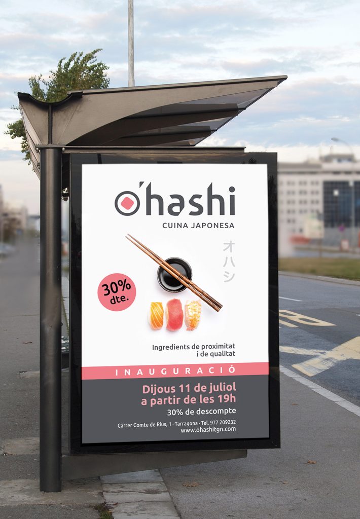 ohashi restaurant | Identity Design